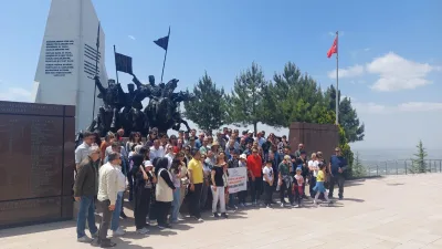 Polatlı Gordion Antik Kenti Gezisi etkinliğinden bir kare