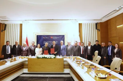 Hacı Bayram Veli Staj Protokolü etkinliğinden bir kare