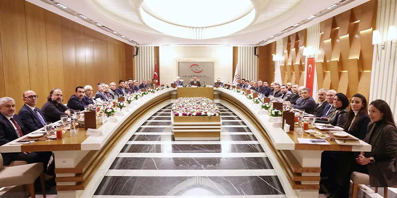 Meslek Komiteleriyle İstişare Toplantısı etkinliğinden bir kare