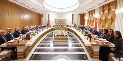 Meslek Komiteleriyle İstişare Toplantısı etkinliğinden bir kare