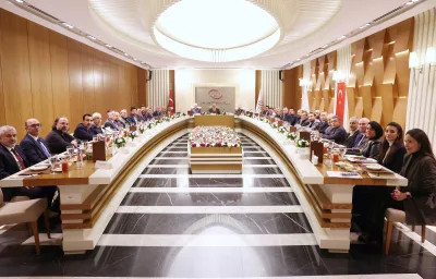 Meslek Komiteleriyle İstişare Toplantısı etkinliğinden bir kare