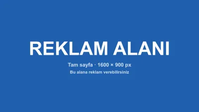 Reklam alanı örneği